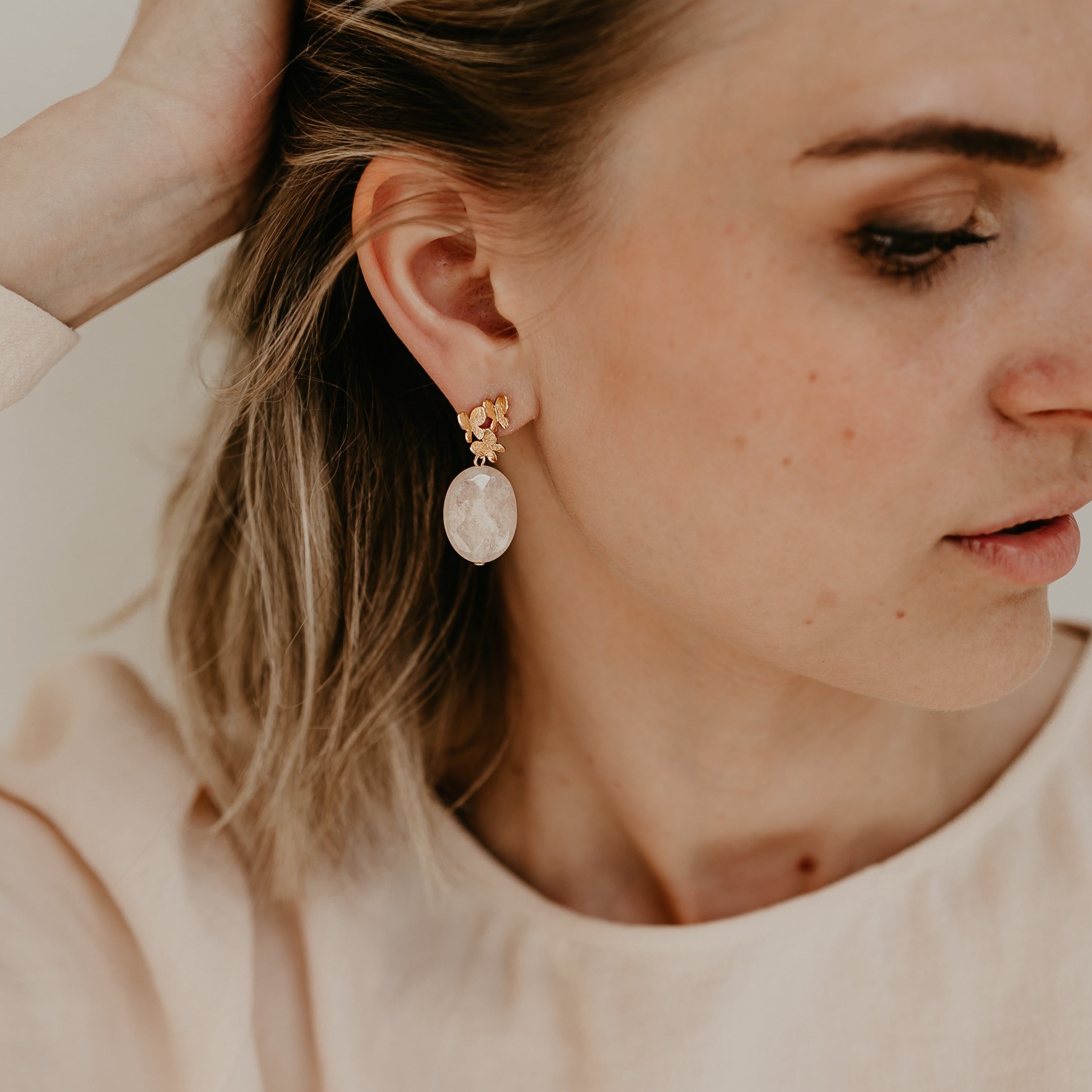 Handgemaakte oorbellen van Petit Bonbon in een luxe cadeaudoosje — het perfecte cadeau voor vrouwen