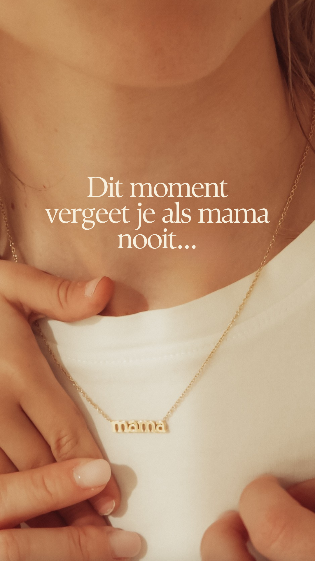 'mama' halsketting - gratis vanaf €100
