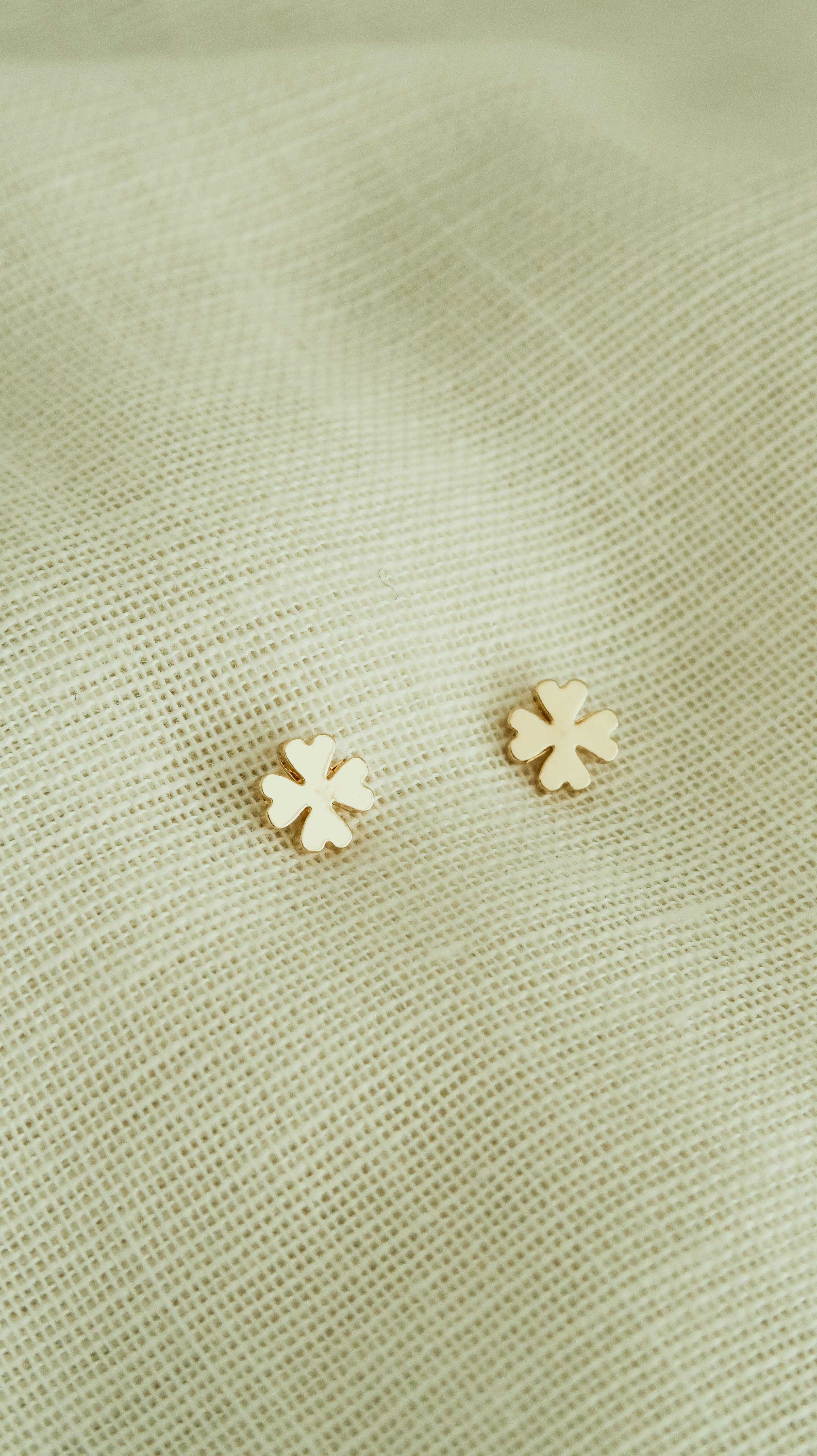 Klavertje vier - goud