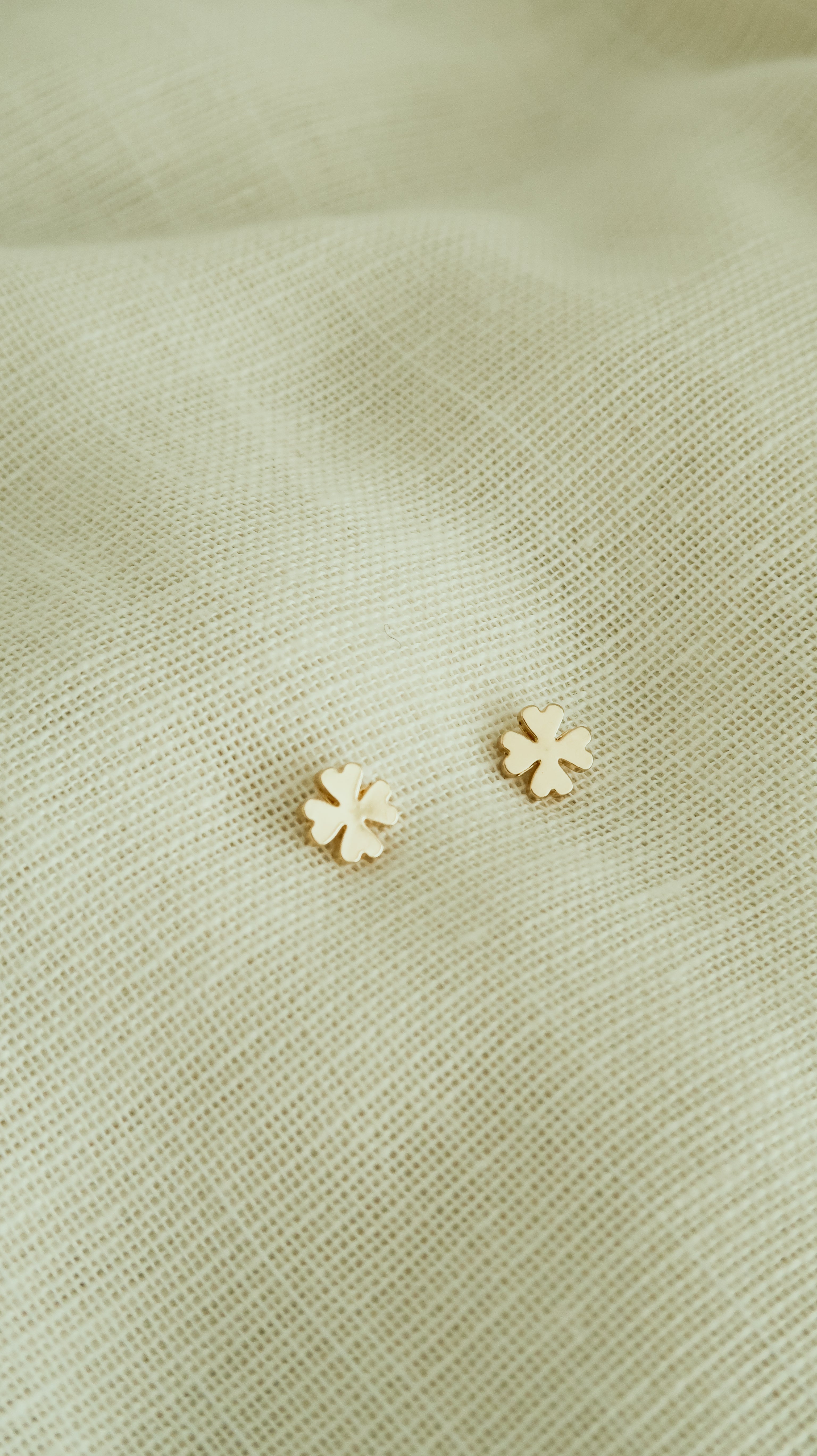 Klavertje vier - goud