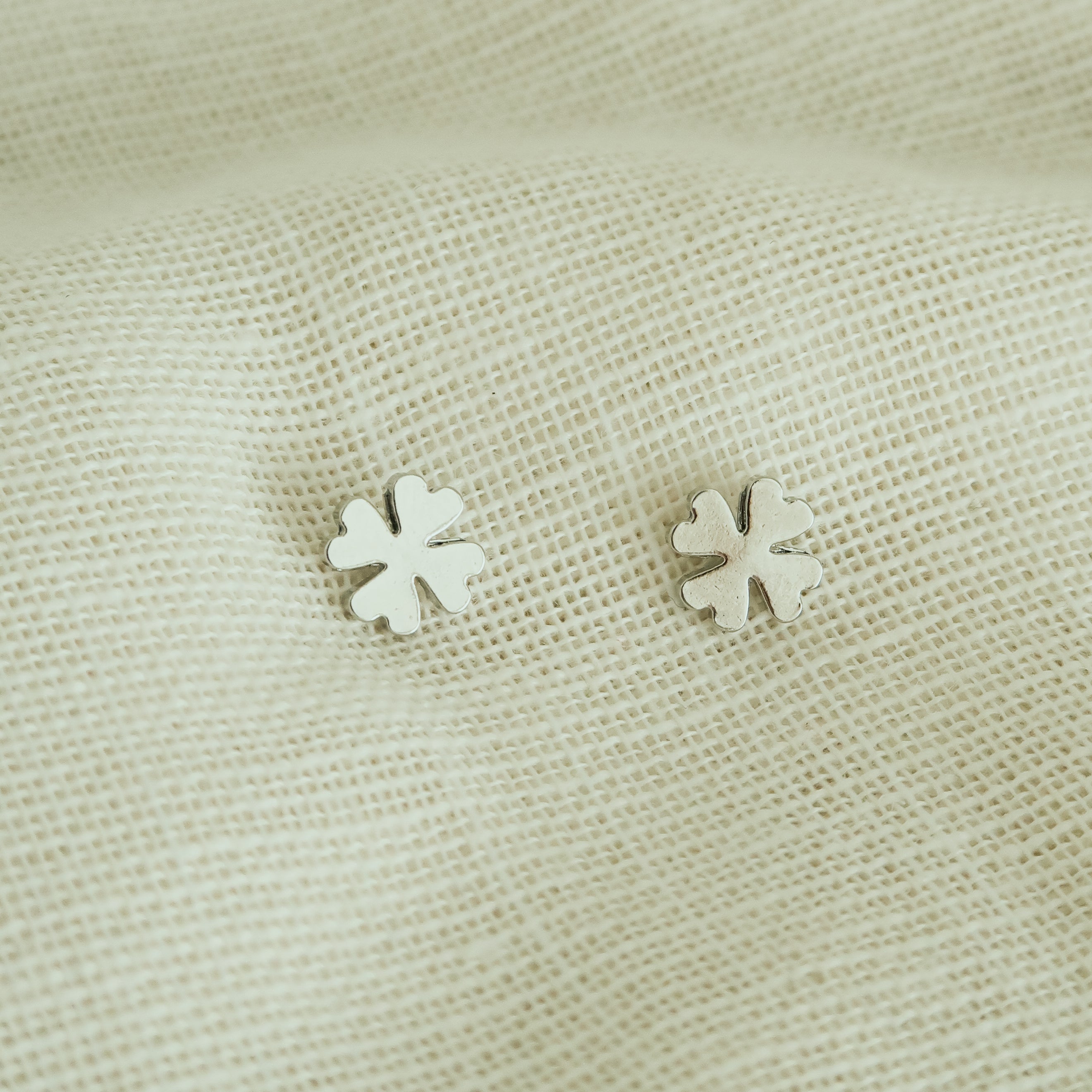 Klavertje vier - zilver