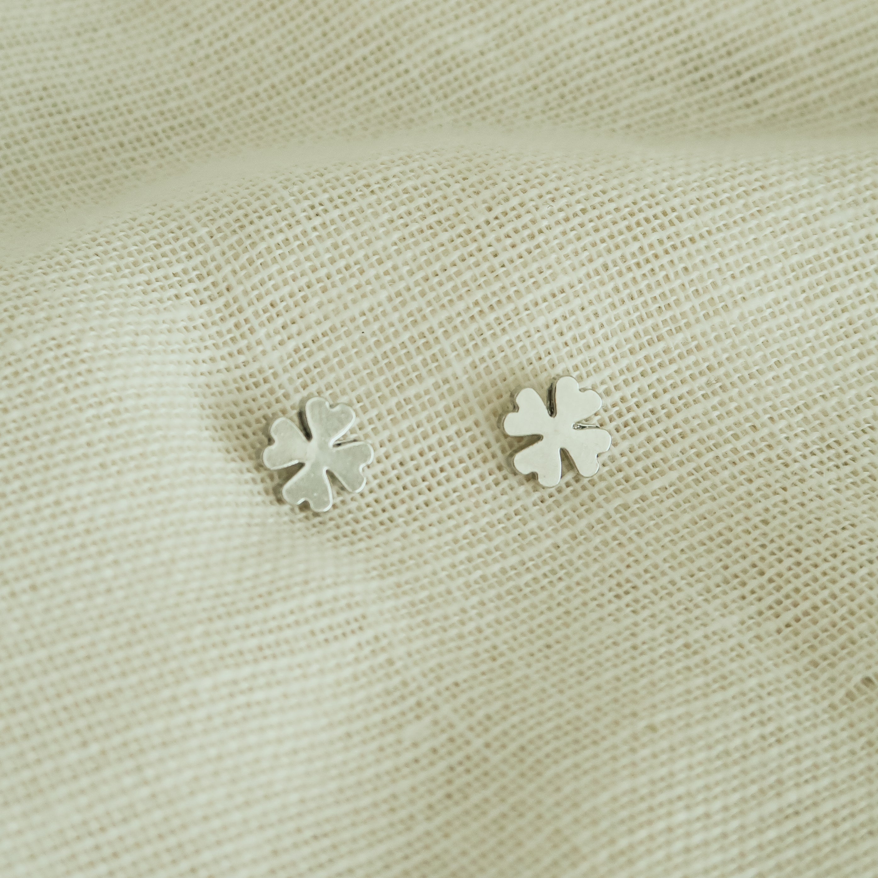Klavertje vier - zilver