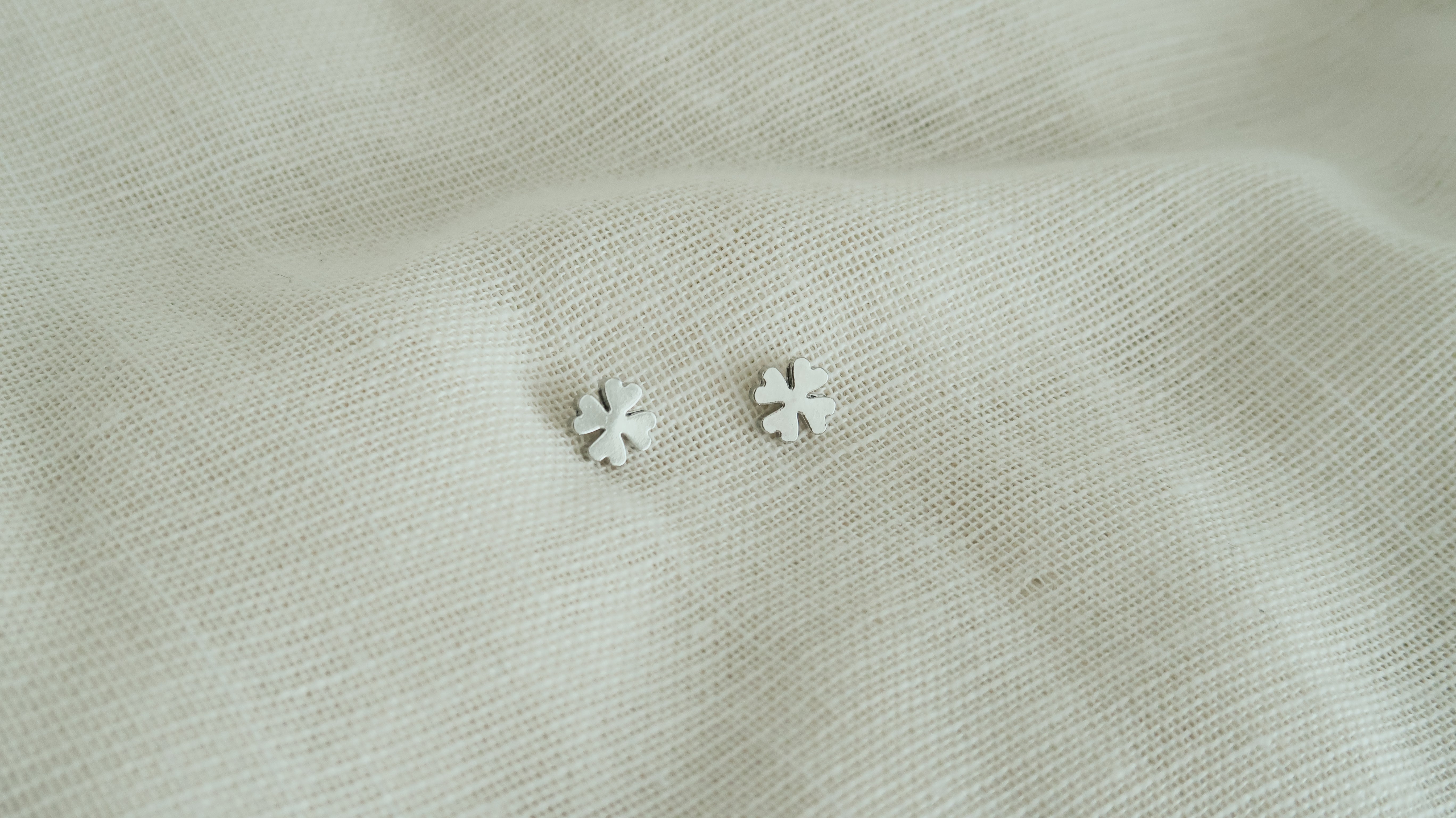 Klavertje vier - zilver