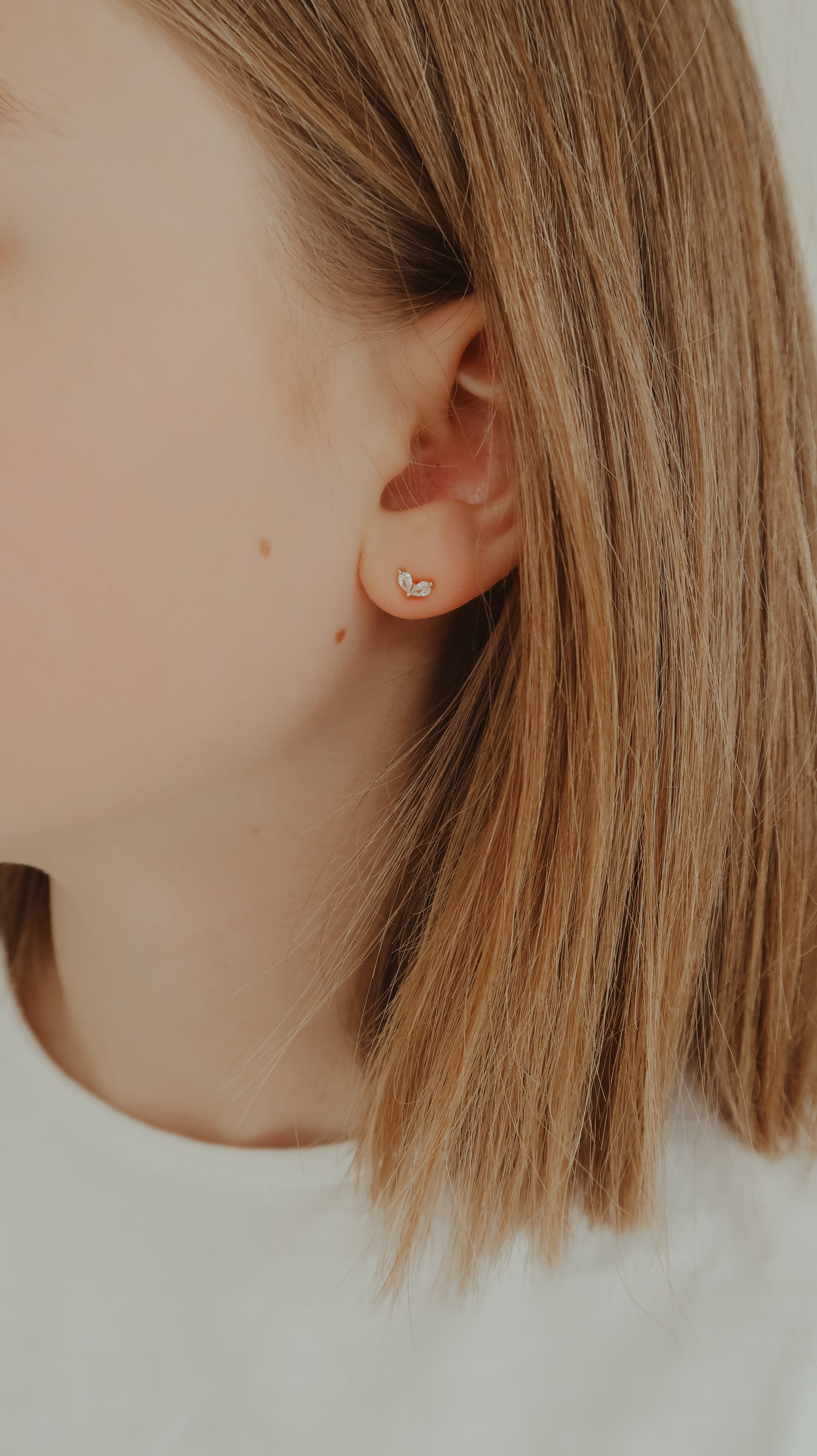 mini strass blaadjes