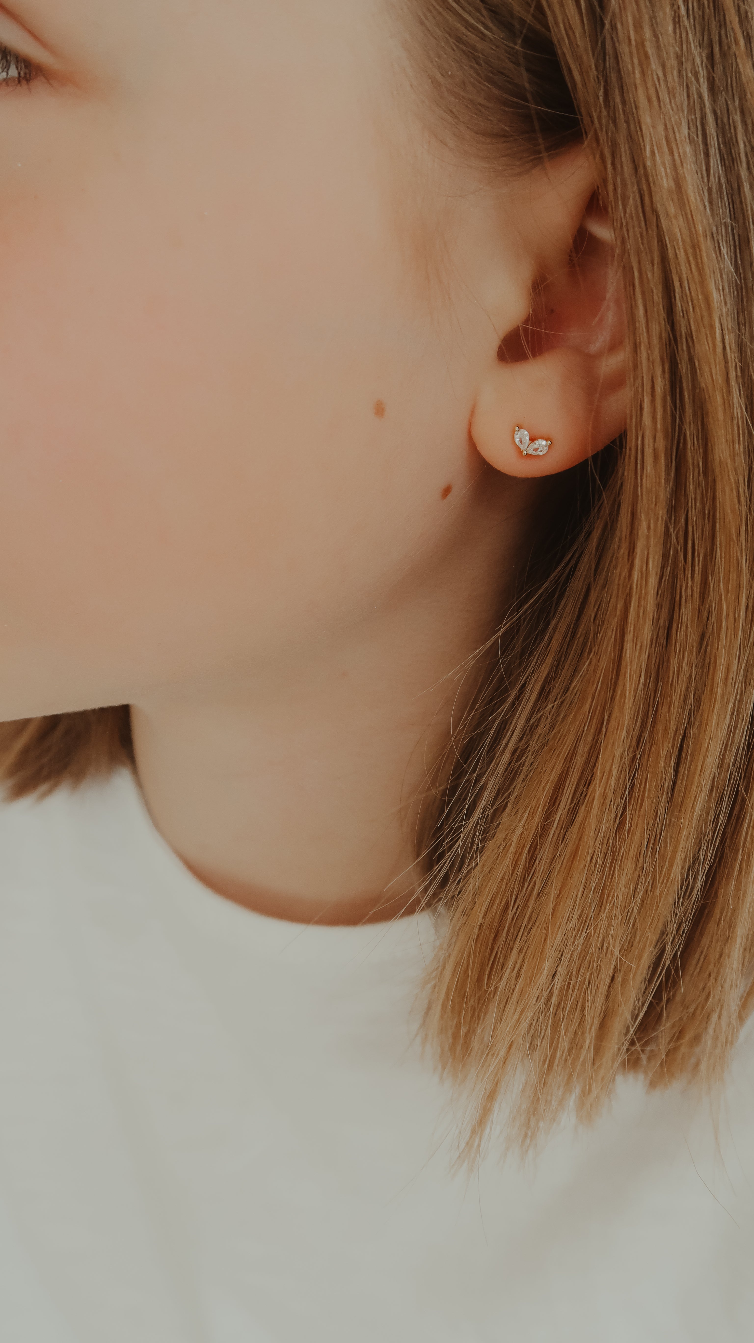 mini strass blaadjes