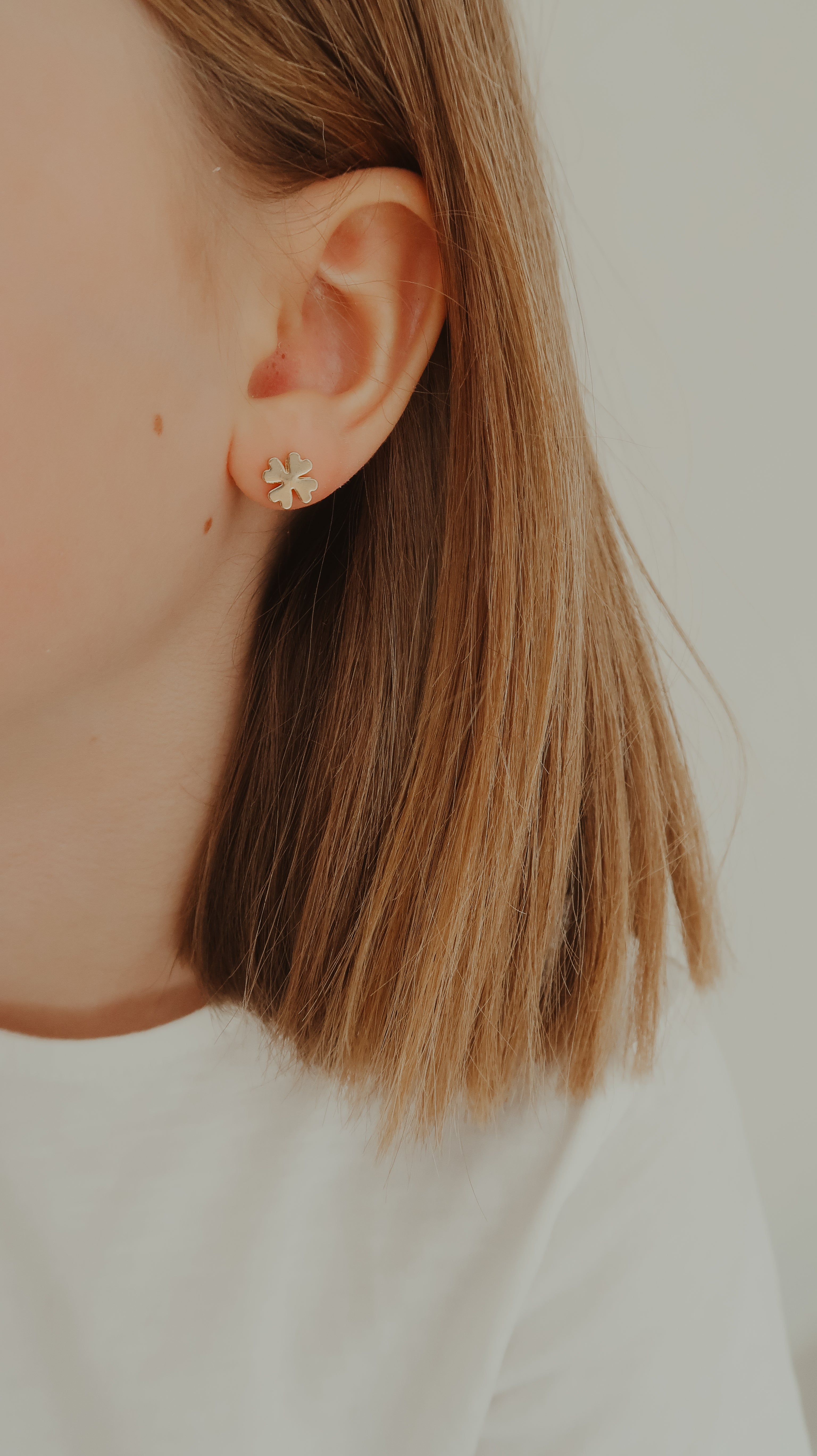 Klavertje vier - goud