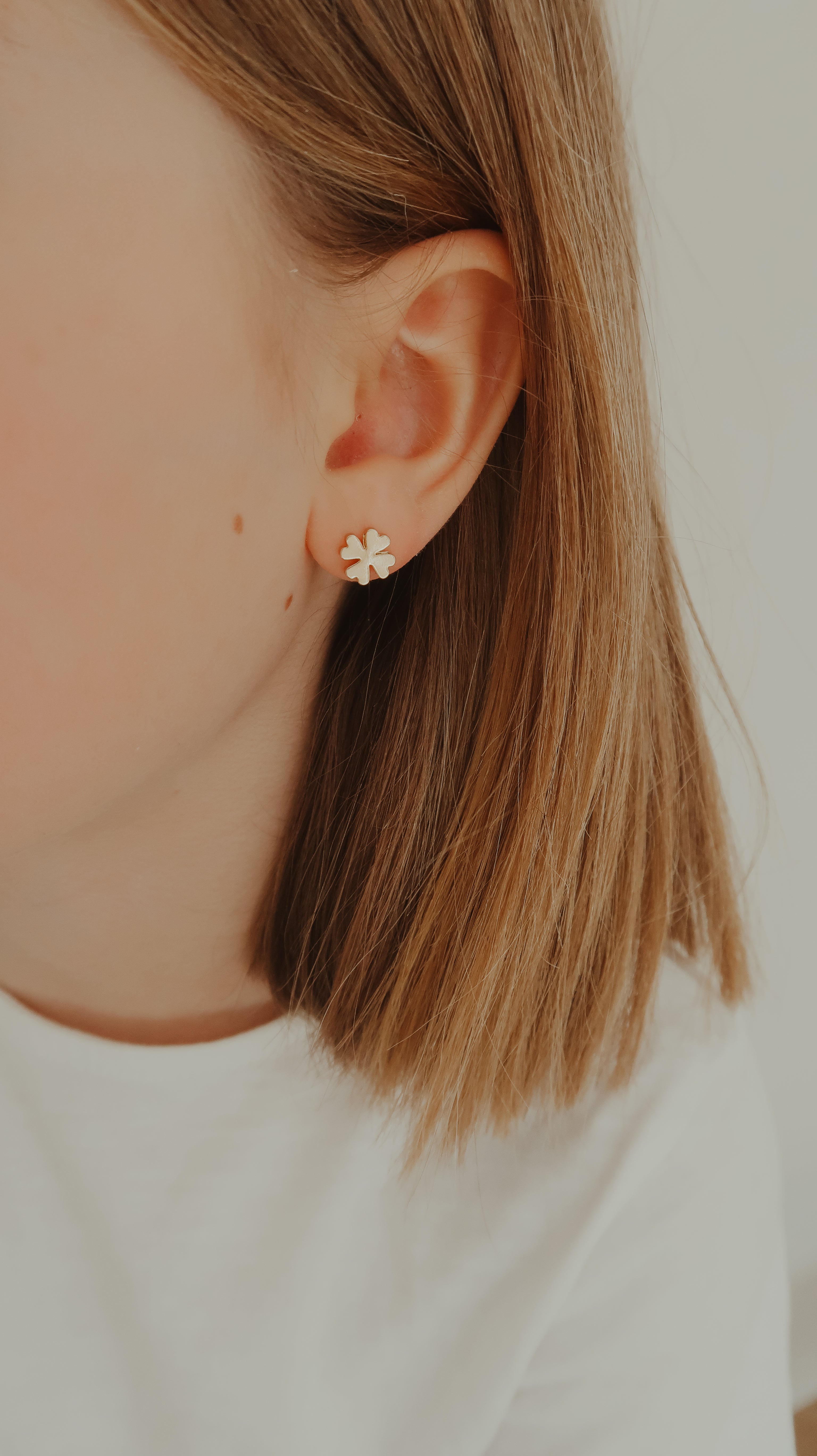 Klavertje vier - goud