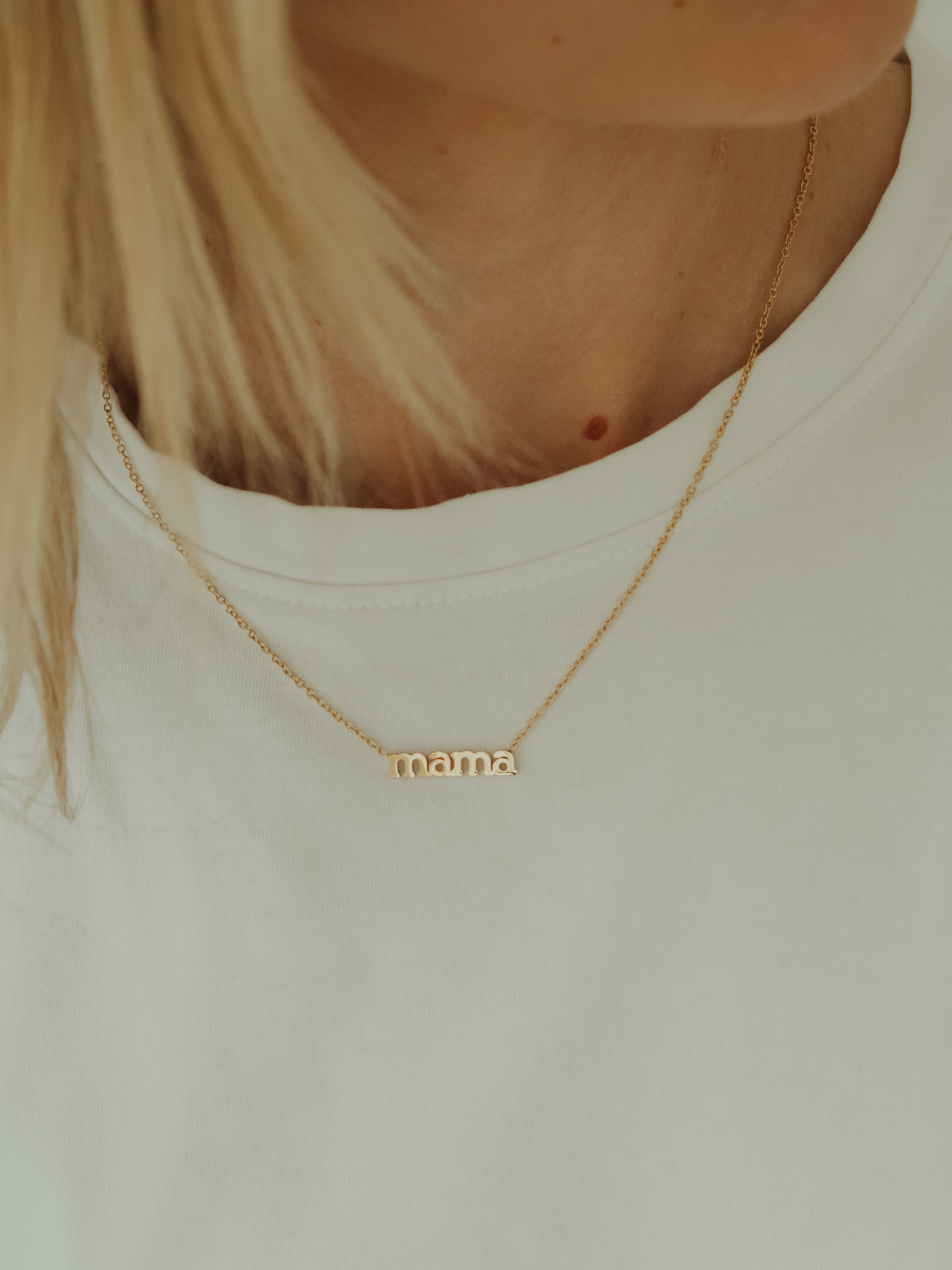 'mama' halsketting - gratis vanaf €100