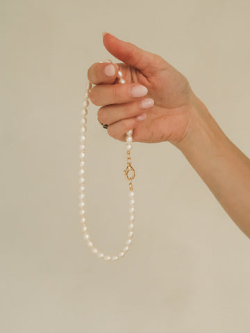 Small pearl halsketting