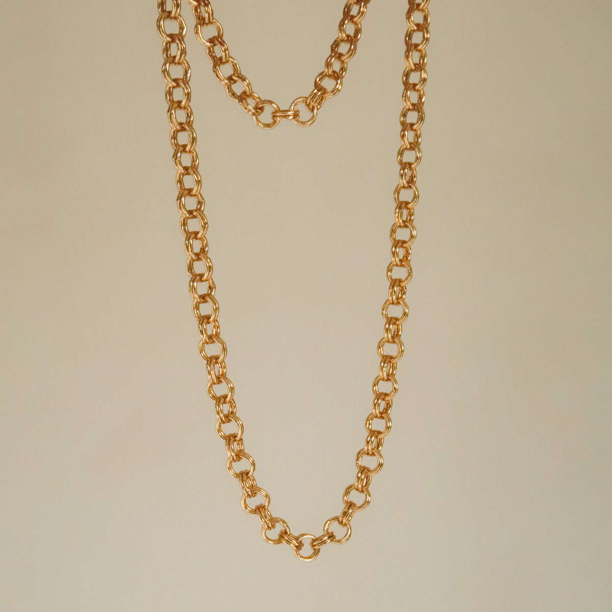 Rolo schakel set – halsketting + armband