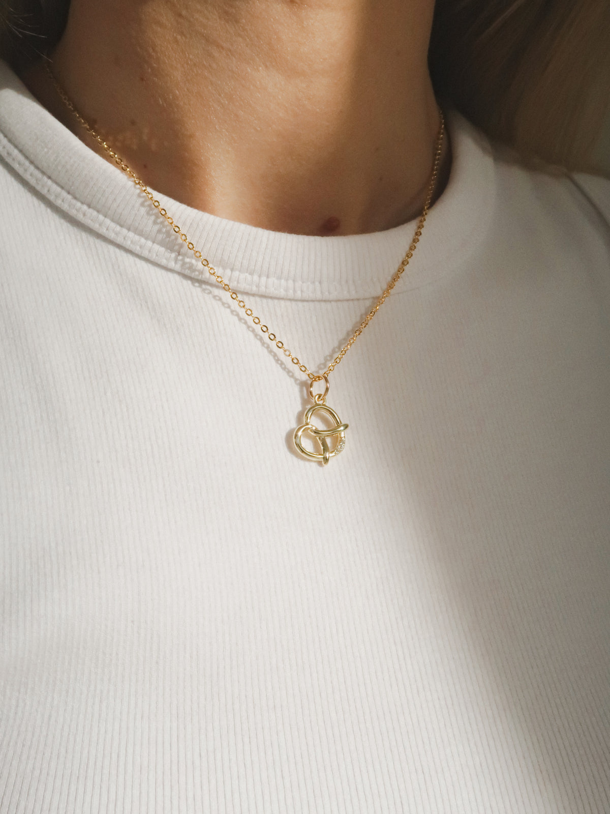 Pretzel charm