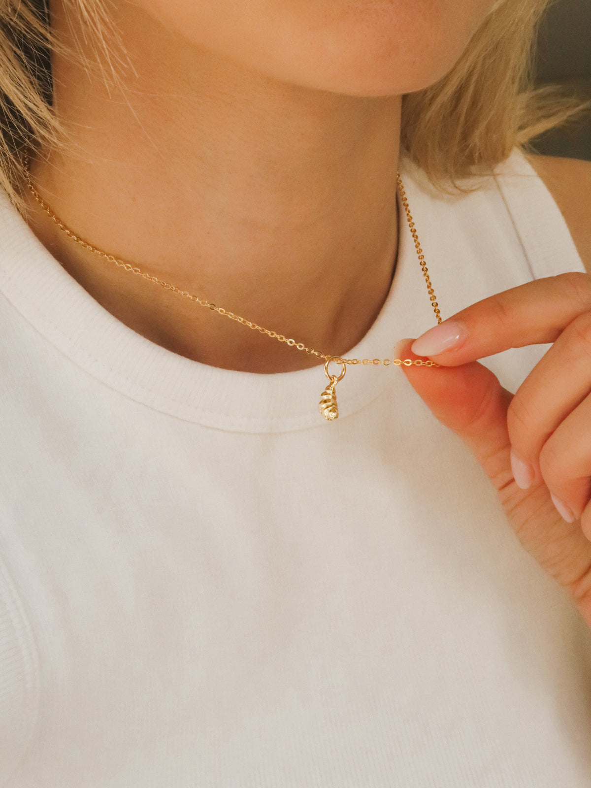 Croissant charm