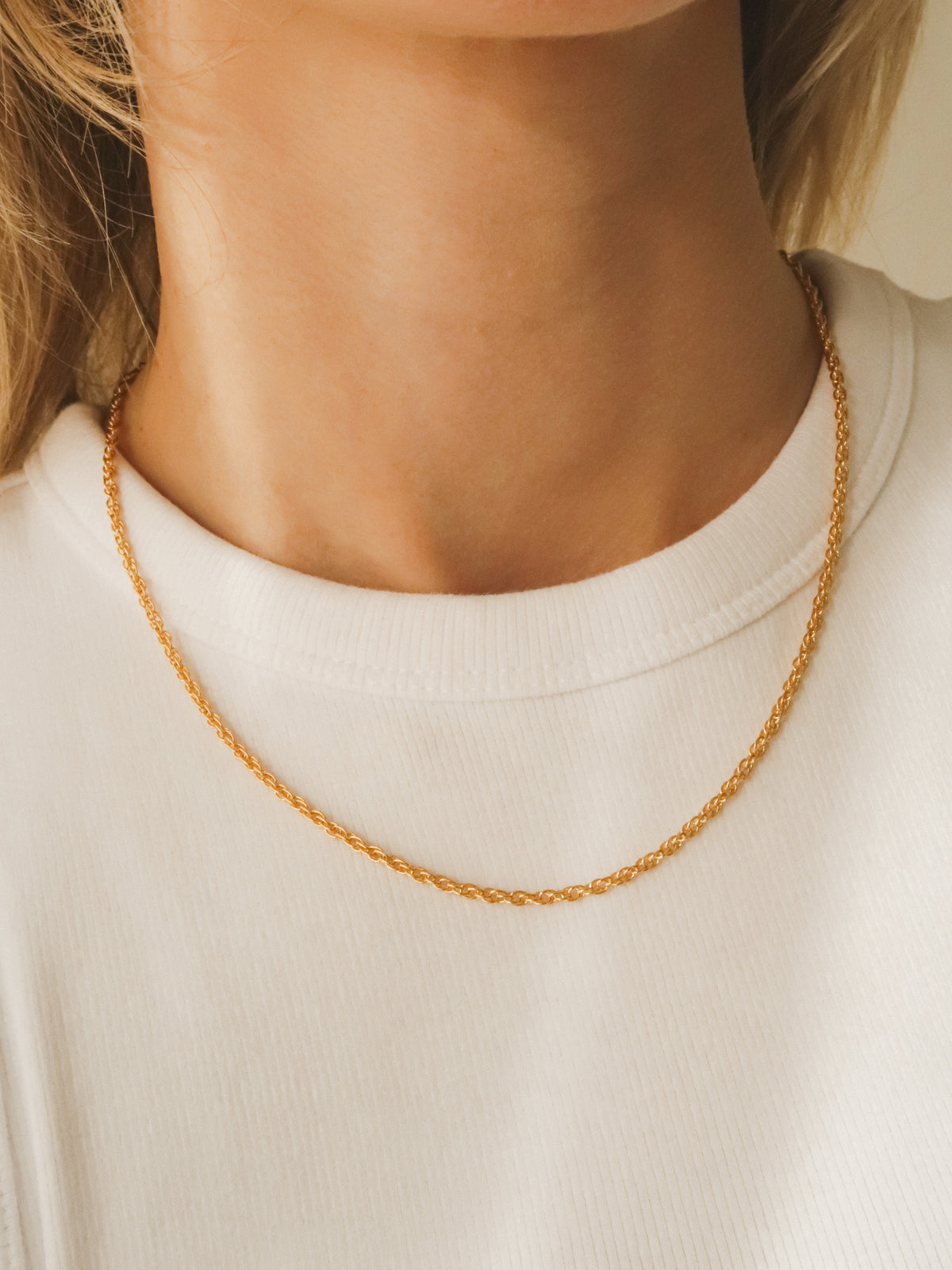 twisted essential halsketting