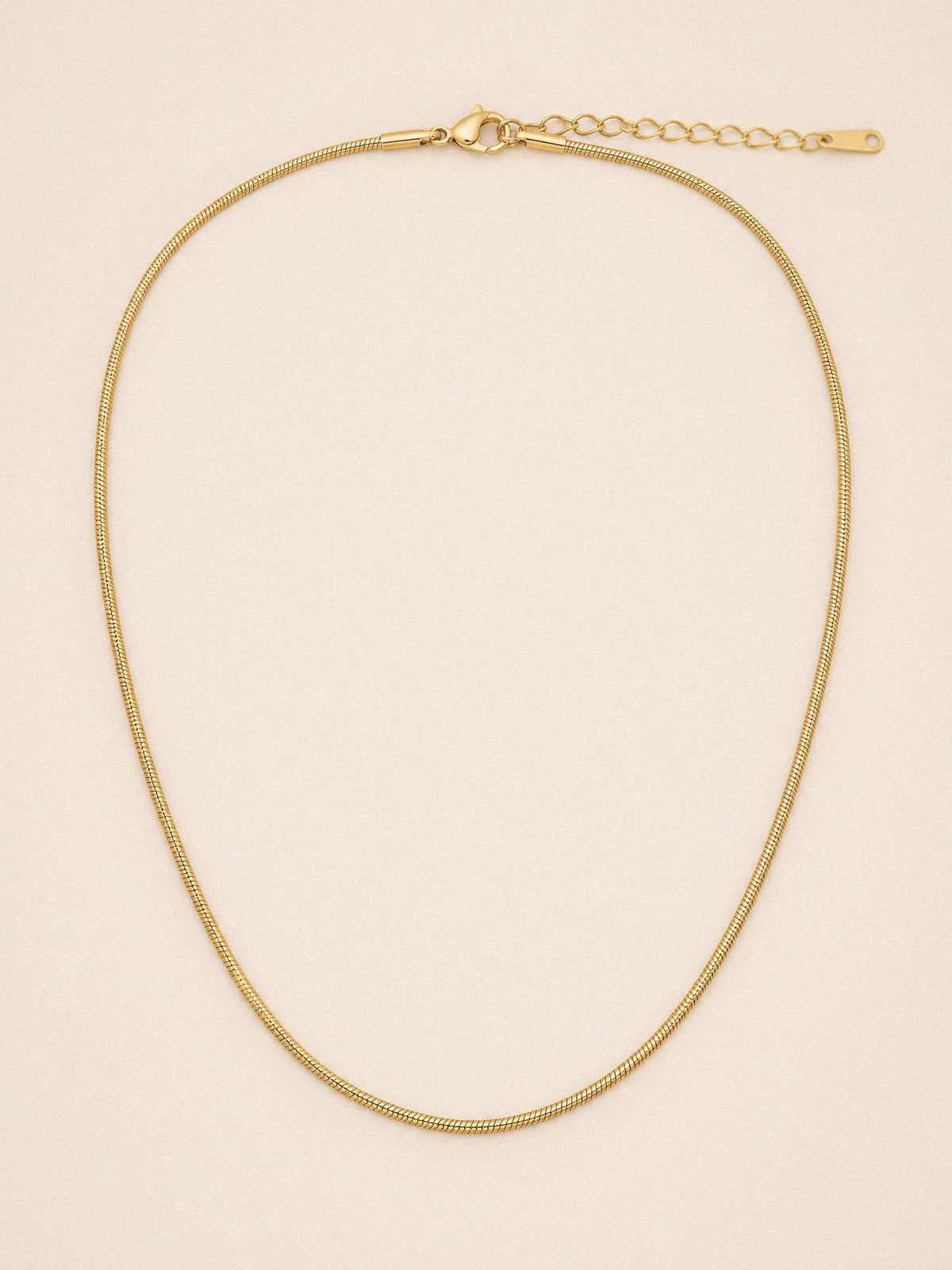 round snake essential halsketting