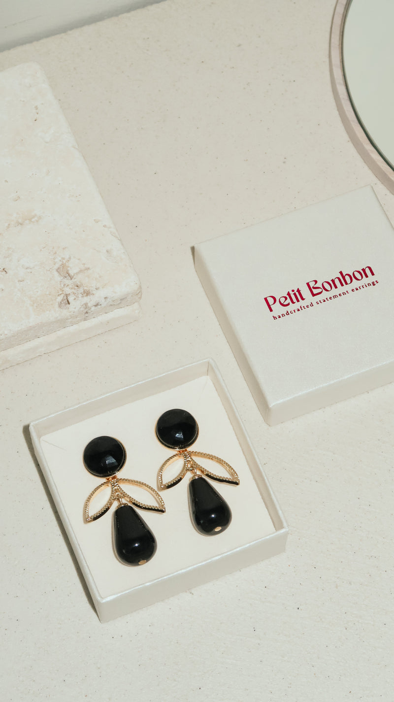 Petit Bonbon gift box met twee paar nikkelvrije handgemaakte oorbellen als cadeauset