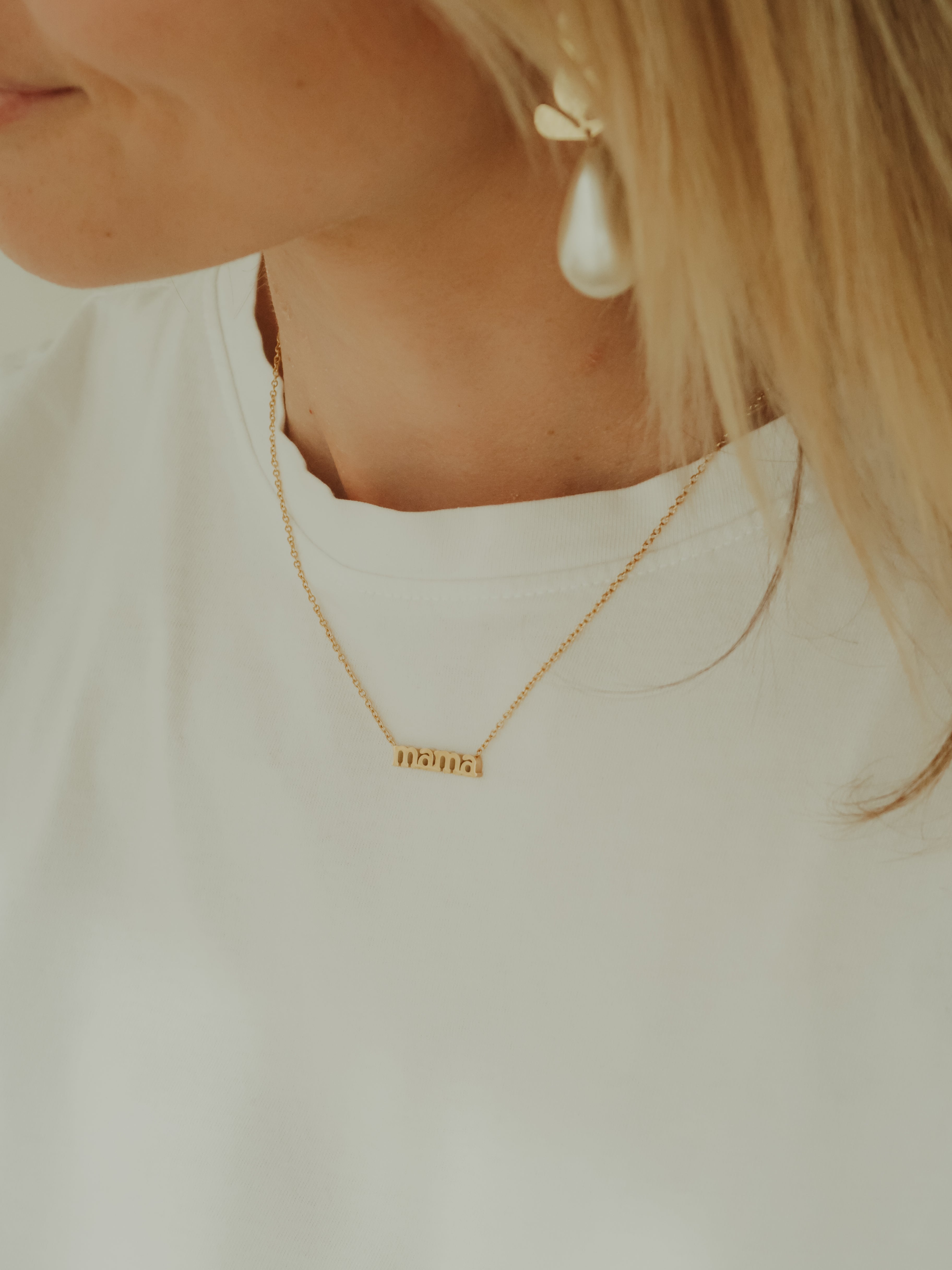 'mama' halsketting - gratis vanaf €100