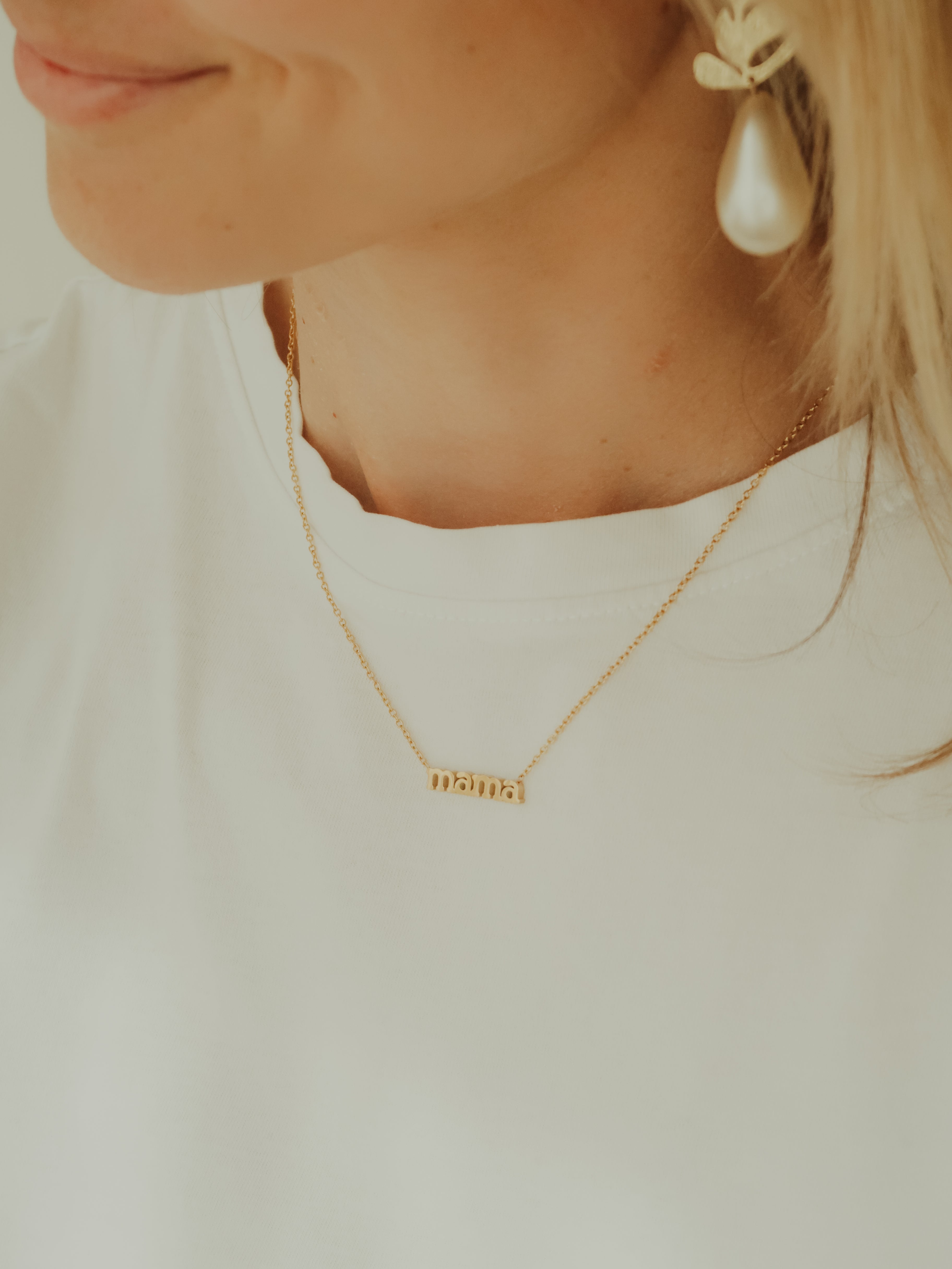 'mama' halsketting - gratis vanaf €100