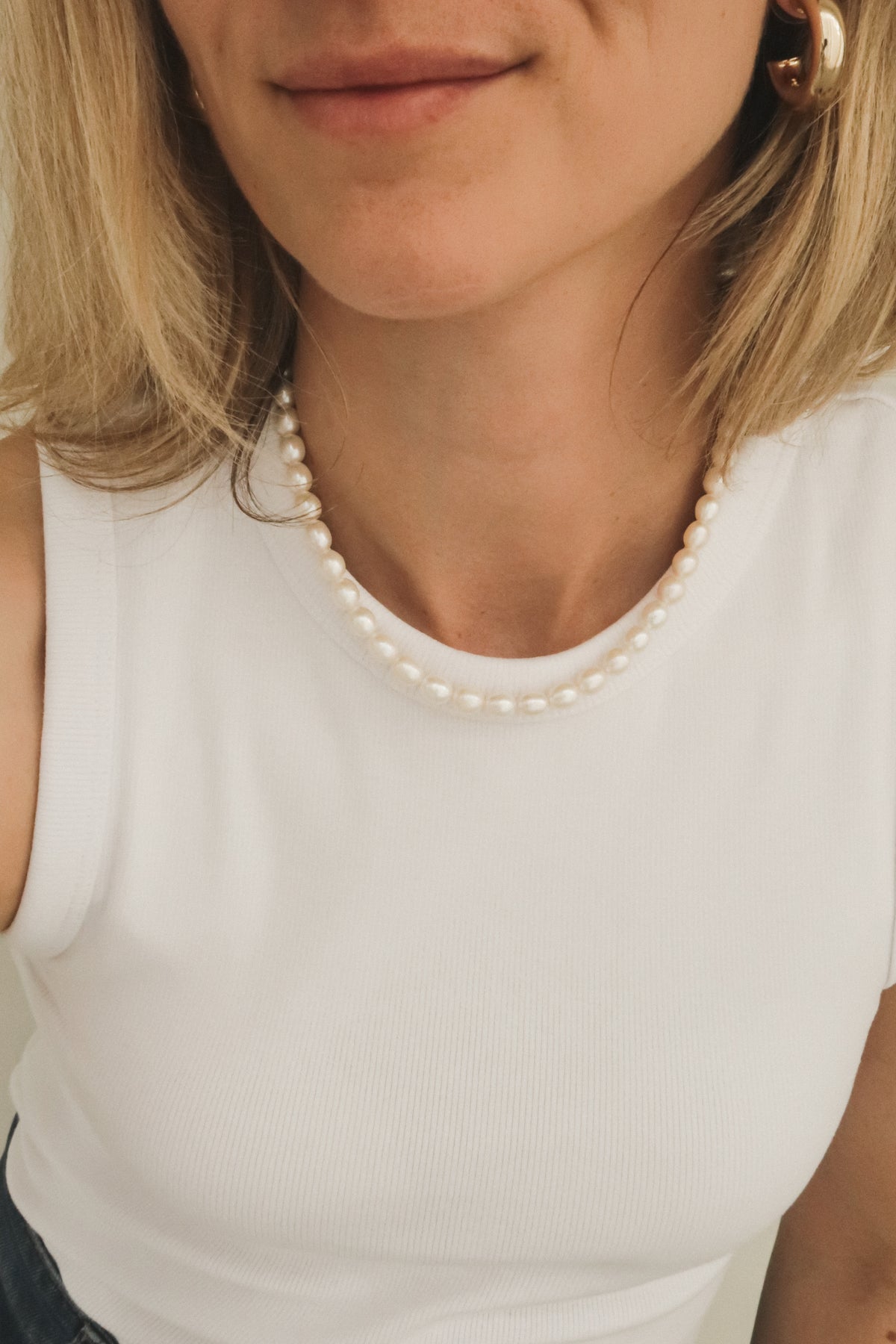 Small pearl halsketting