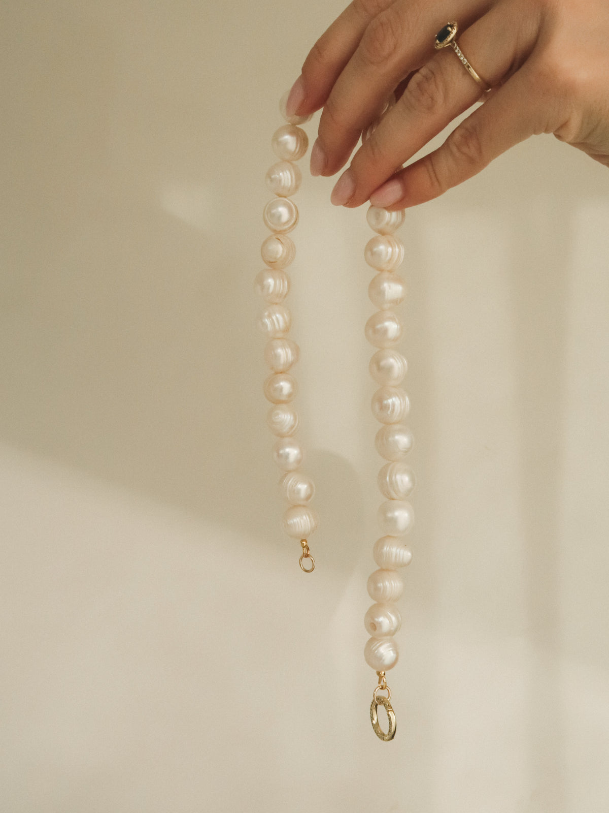 Freshwater pearl halsketting