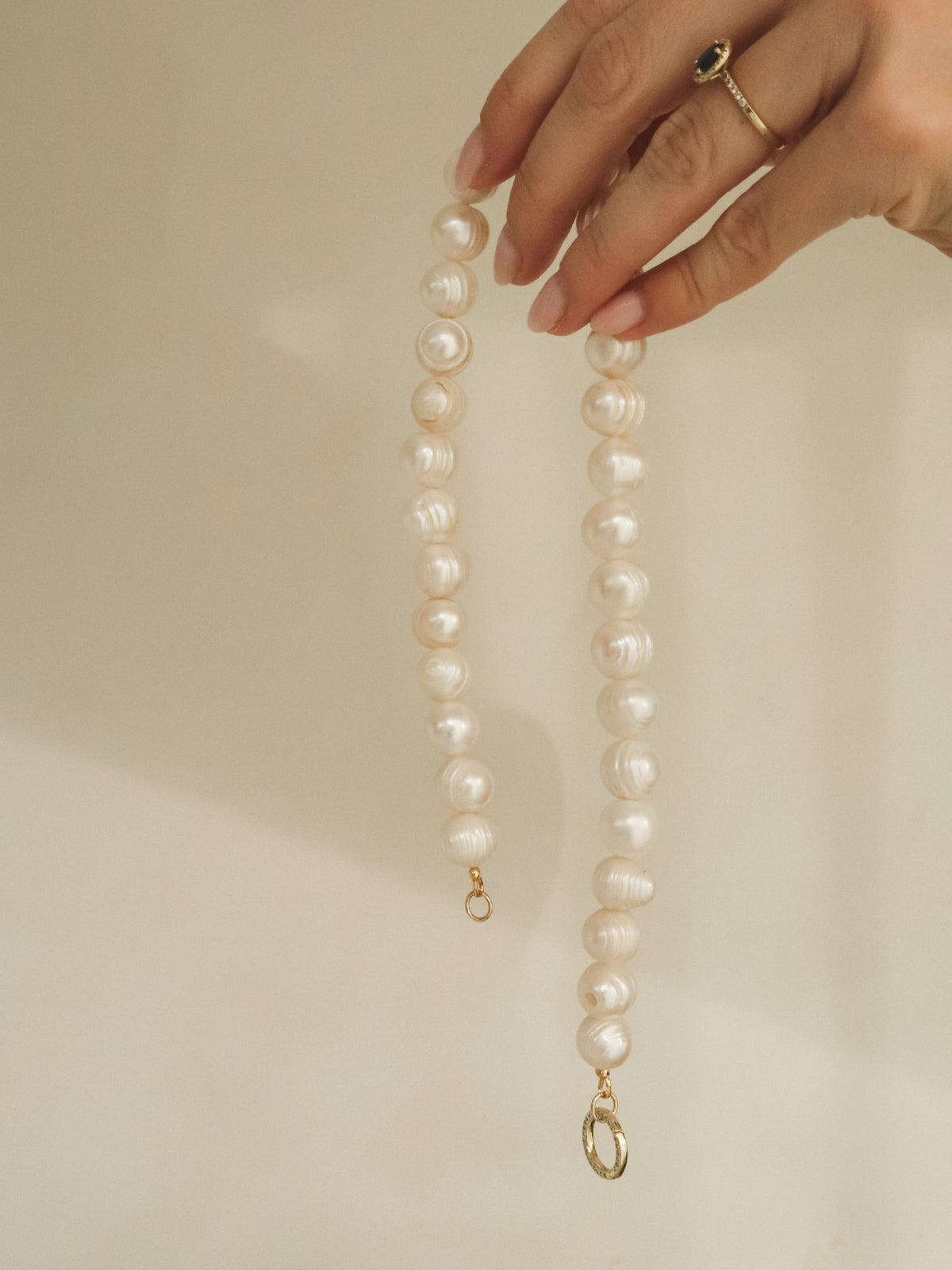 Freshwater pearl halsketting