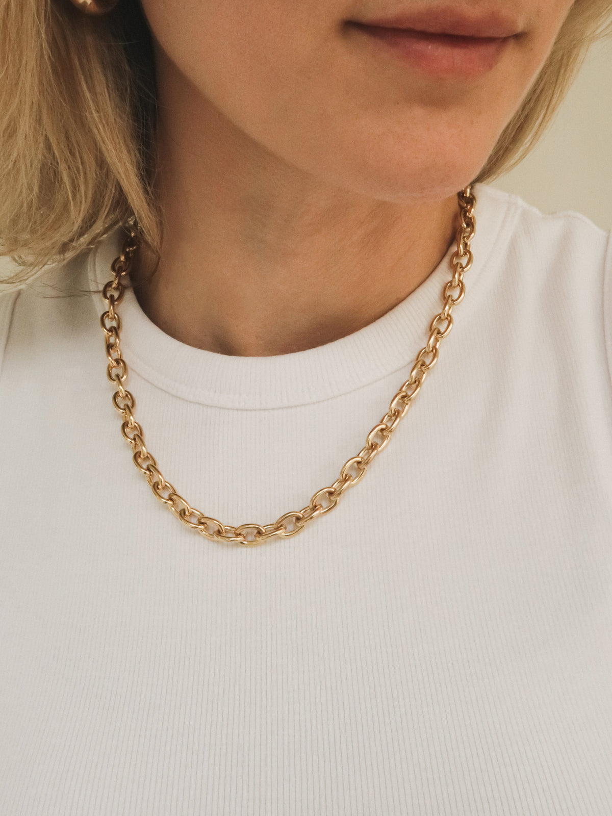 Small link halsketting