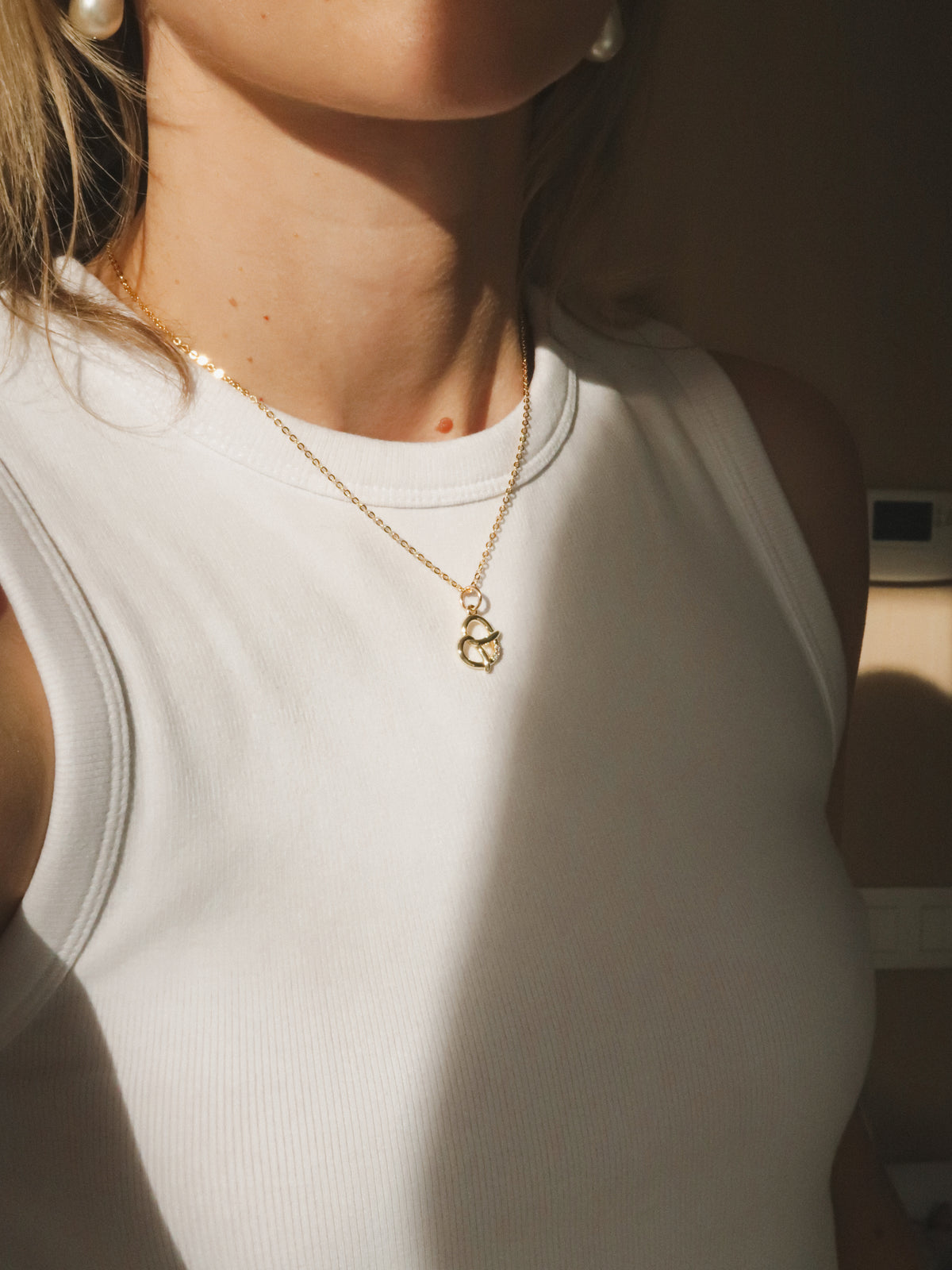 Pretzel charm