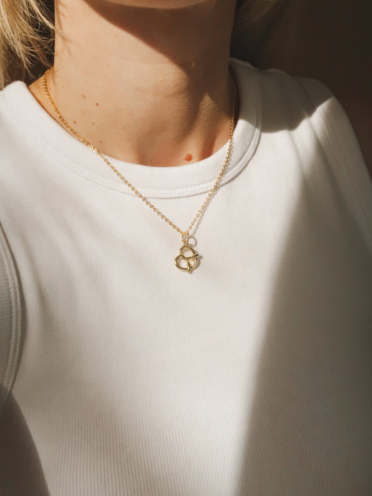 Pretzel charm