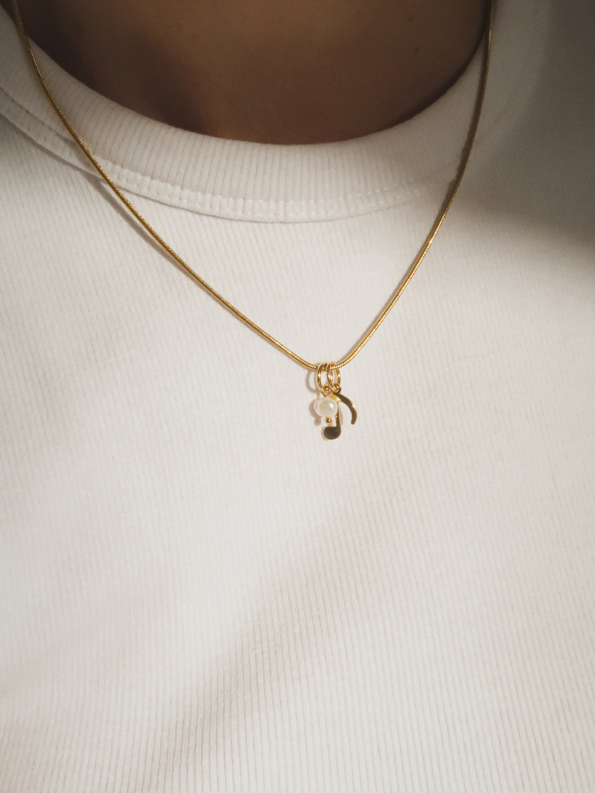 Muzieknoot charm