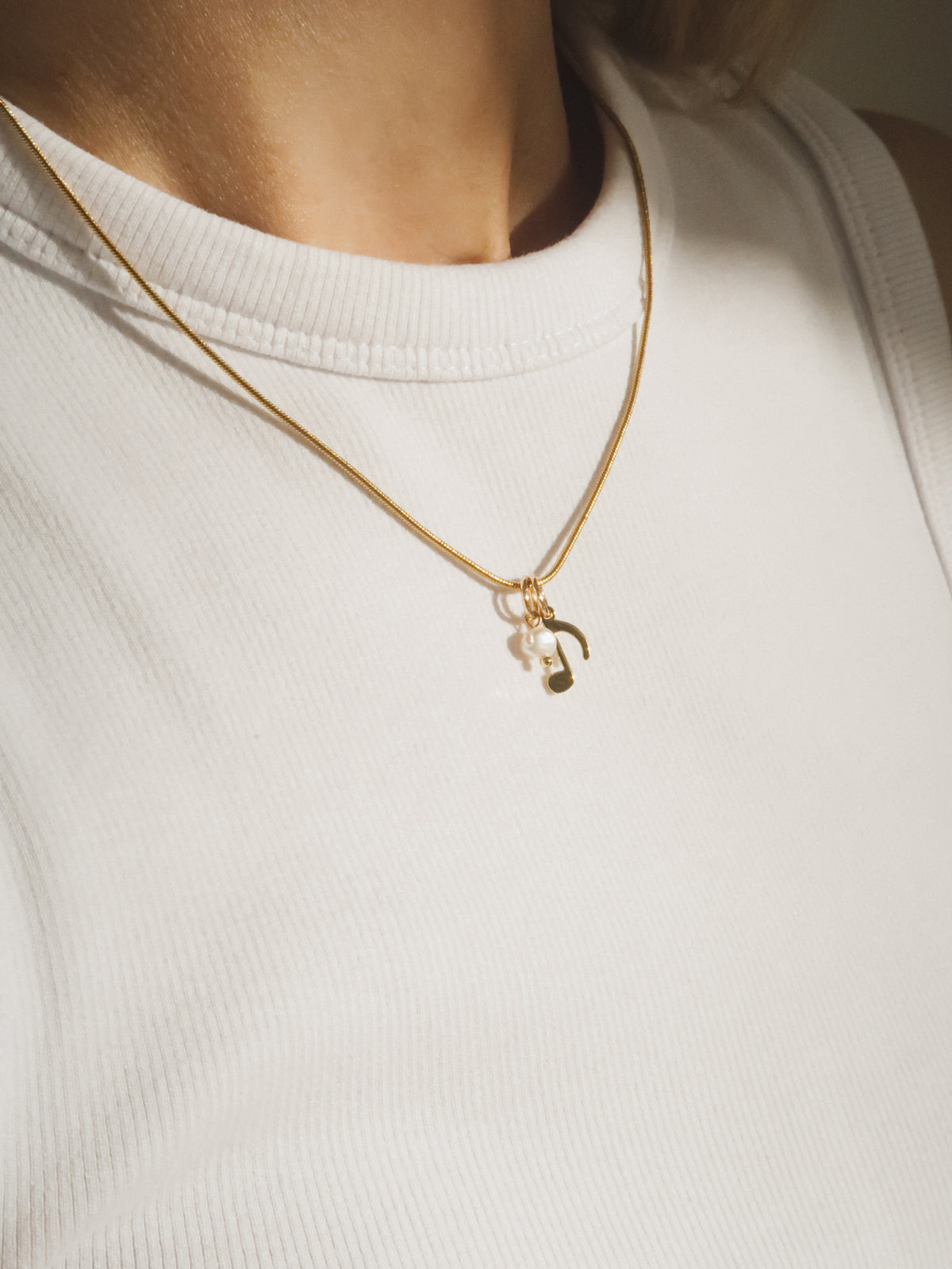 Muzieknoot charm