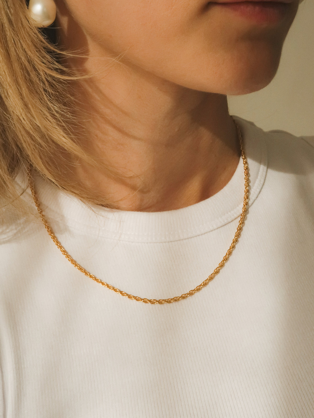 twisted essential halsketting