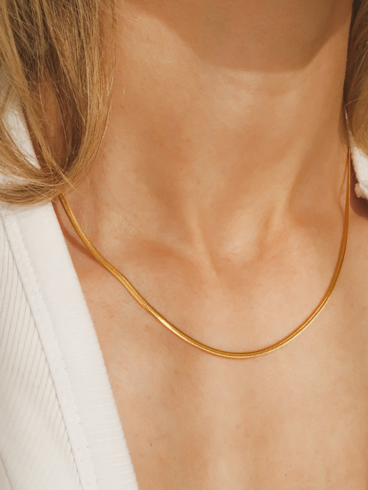 flat snake essential halsketting