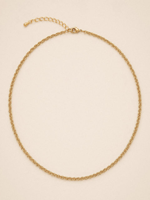 twisted essential halsketting