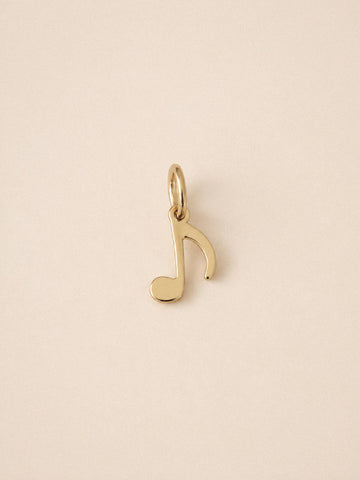 Muzieknoot charm