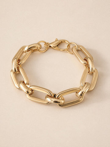 Chunky schakel armband