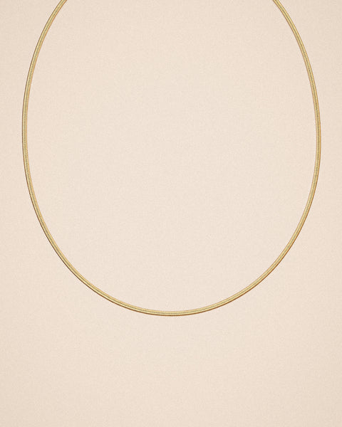 flat snake essential halsketting