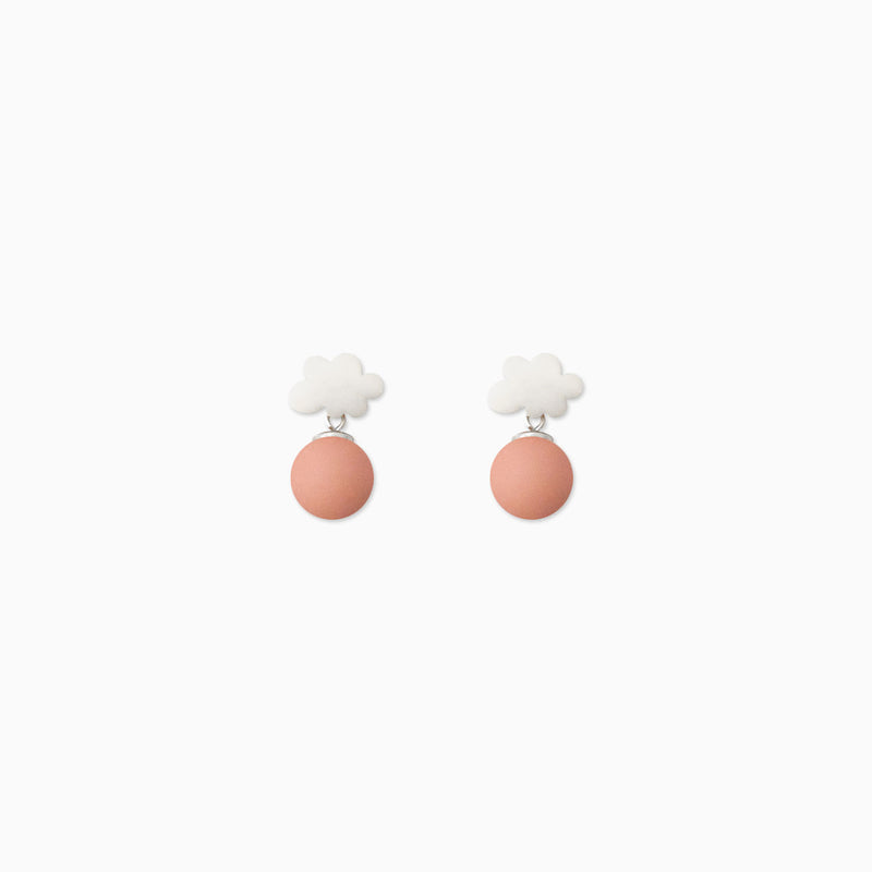 Cloudy faded orange